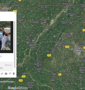Akal Flood Relief Map