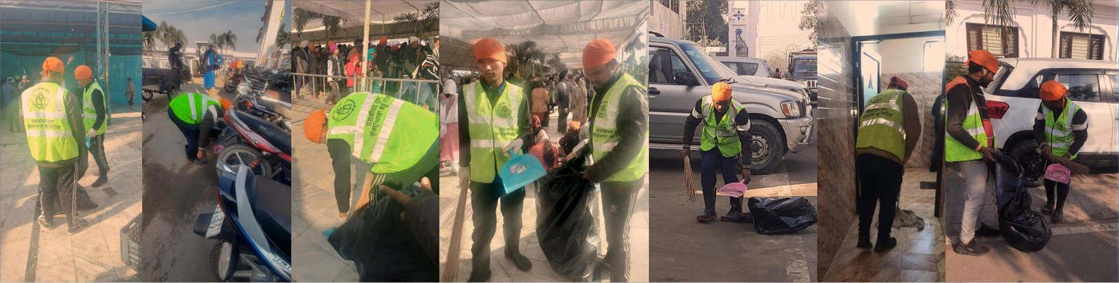Akal Sewa Team pays tribute at Safar-e-Shahaadat in their own special way