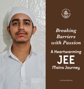 From Determination to Triumph – Manmeet’s Inspiring JEE Mains Success