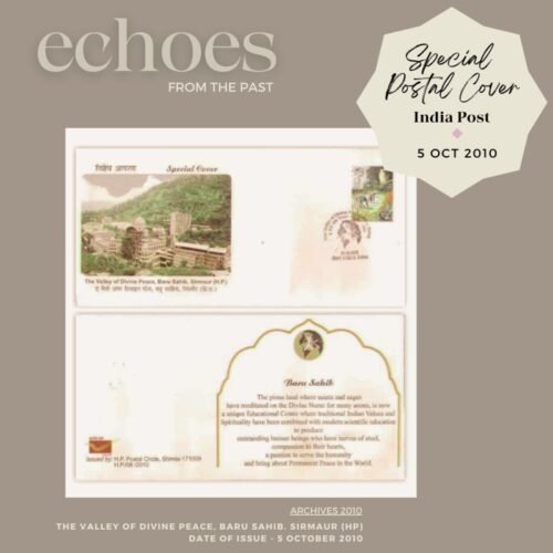 Baru Sahib’s Philatelic Tribute – India Post’s Special Cover on the Valley of Divine Peace