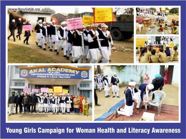 Young Girls Campaign Supporting Women’s Health and Literacy Awareness