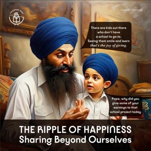 The Gift of Giving – Amrit’s Lesson in Kindness