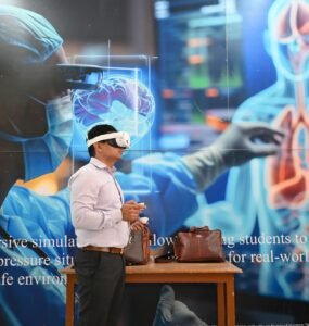VR Lab Launched at Akal College of Nursing under CSR Initiative