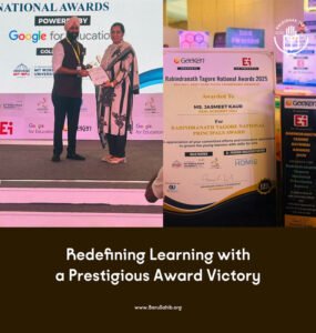 Akal Academy Holi Barara’s Principal Wins Prestigious Rabindranath Tagore National Principal’s Award