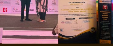 Akal Academy Holi Barara’s Principal Wins Prestigious Rabindranath Tagore National Principal’s Award