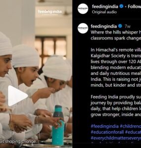 How The Kalgidhar Society & “Feeding India” Initiative are Nourishing Minds and Shaping Rural Change