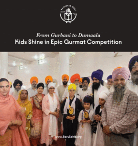 From Gurbani to Dumaala – Kids Shine in Epic Gurmat Competition