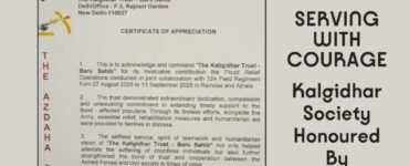 Honoured for Humanity – Indian Army Recognizes Kalgidhar Society’s Selfless Flood Relief Service