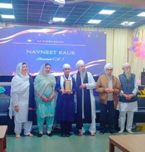 Proud Moment – Navneet Kaur Shines with 98% at Akal Academy, Baru Sahib!