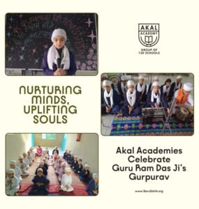 Embracing the Light of Humility – Akal Academies Celebrate Guru Ram Das Ji’s Gurpurab with Devotion