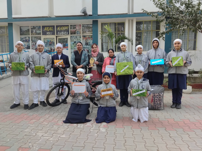Rising Stars of Akal Acacdemy Holi Barara excel at Talent Search Exams