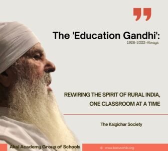 ‘Education Gandhi ‘ – Remembering Baba Iqbal Singh Ji