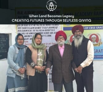 A Legacy of Giving – How Colonel Gurmit Singh Lubana’s Land Donation is Transforming Rural Education