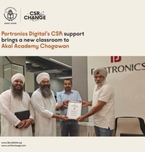CSR for Rural Education – Portronics Builds a Brighter Future