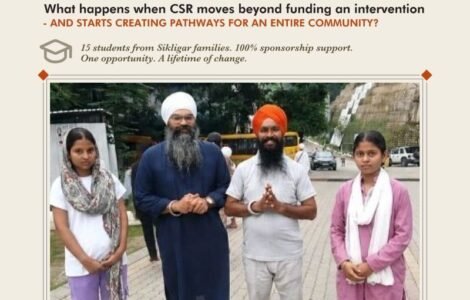 CSR Education Sikligar Community – A Real Impact Story