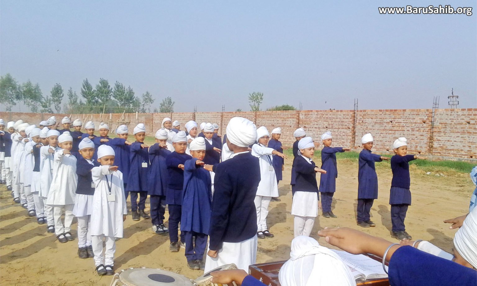 Soulful Beginnings Everyday at Akal Academy, Ghugg Morning Assembly