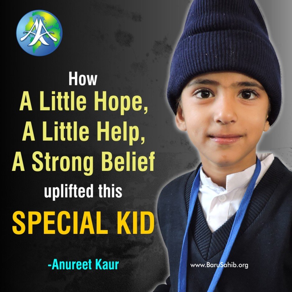 How A Little Hope, A Little Help, A Strong Belief uplifted this SPECIAL KID!