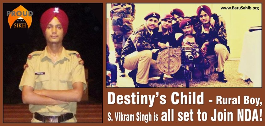 Destiny’s Child – Rural Boy, S. Vikram Singh is all set to Join NDA