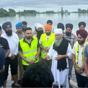 Harf Cheema with Baru Sahib