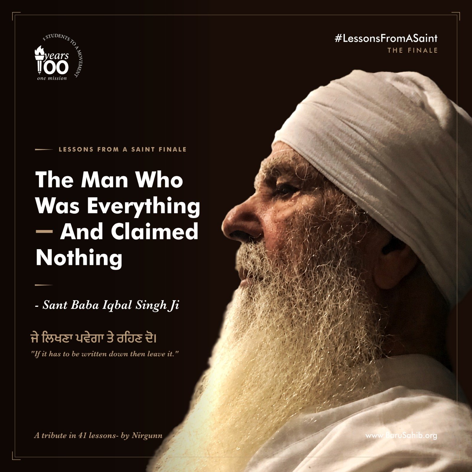 The Man Who Was Everything — And Claimed Nothing
