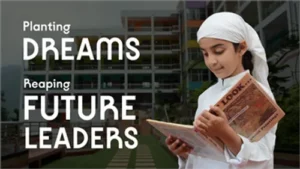 Young student reading at Akal Academy representing Kalgidhar Trust's free education initiative for farmers' children and rural families