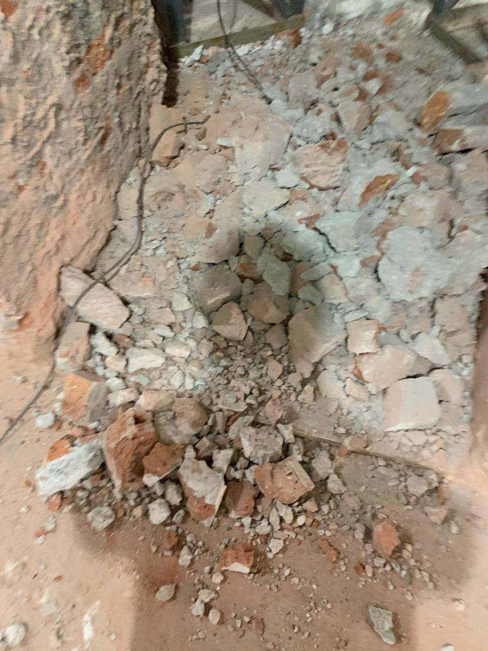 Sevadars carrying out restoration work
