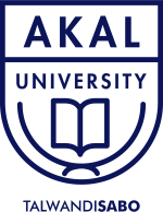 akal univeristy logo web blue